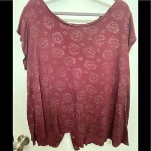 Rock & Republic snap back shirt 1X